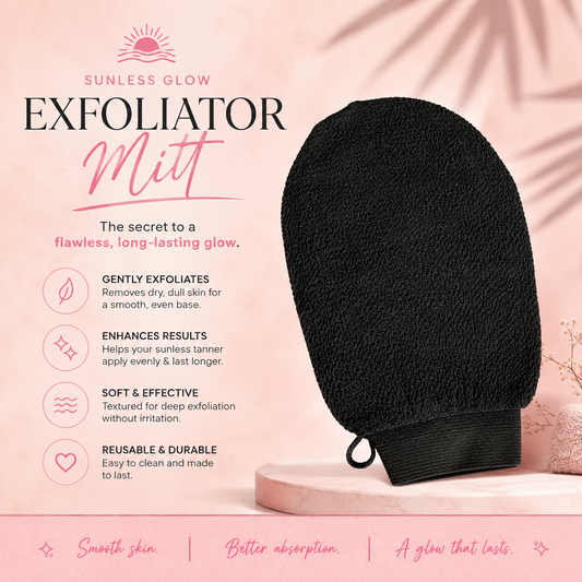 Sunless Glow Exfoliator Mitt