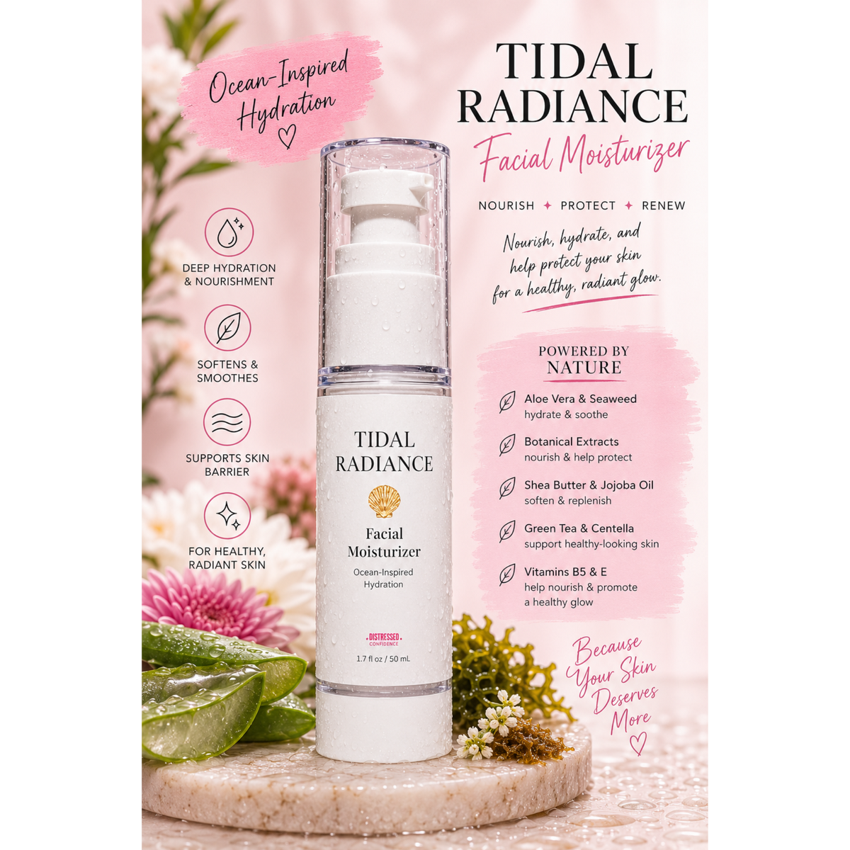 Tidal Radiance Facial Moisturizer